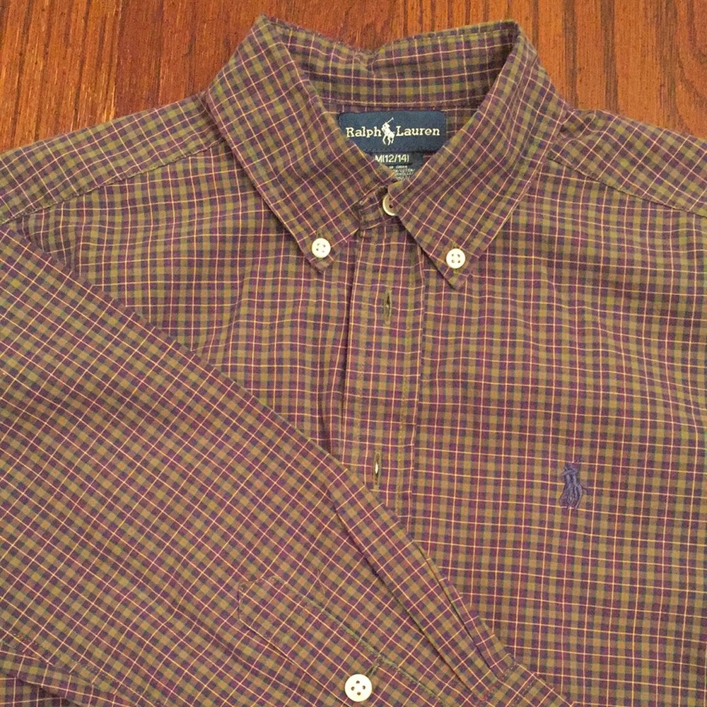 Boys Ralph Lauren Polo long sleeved shirt